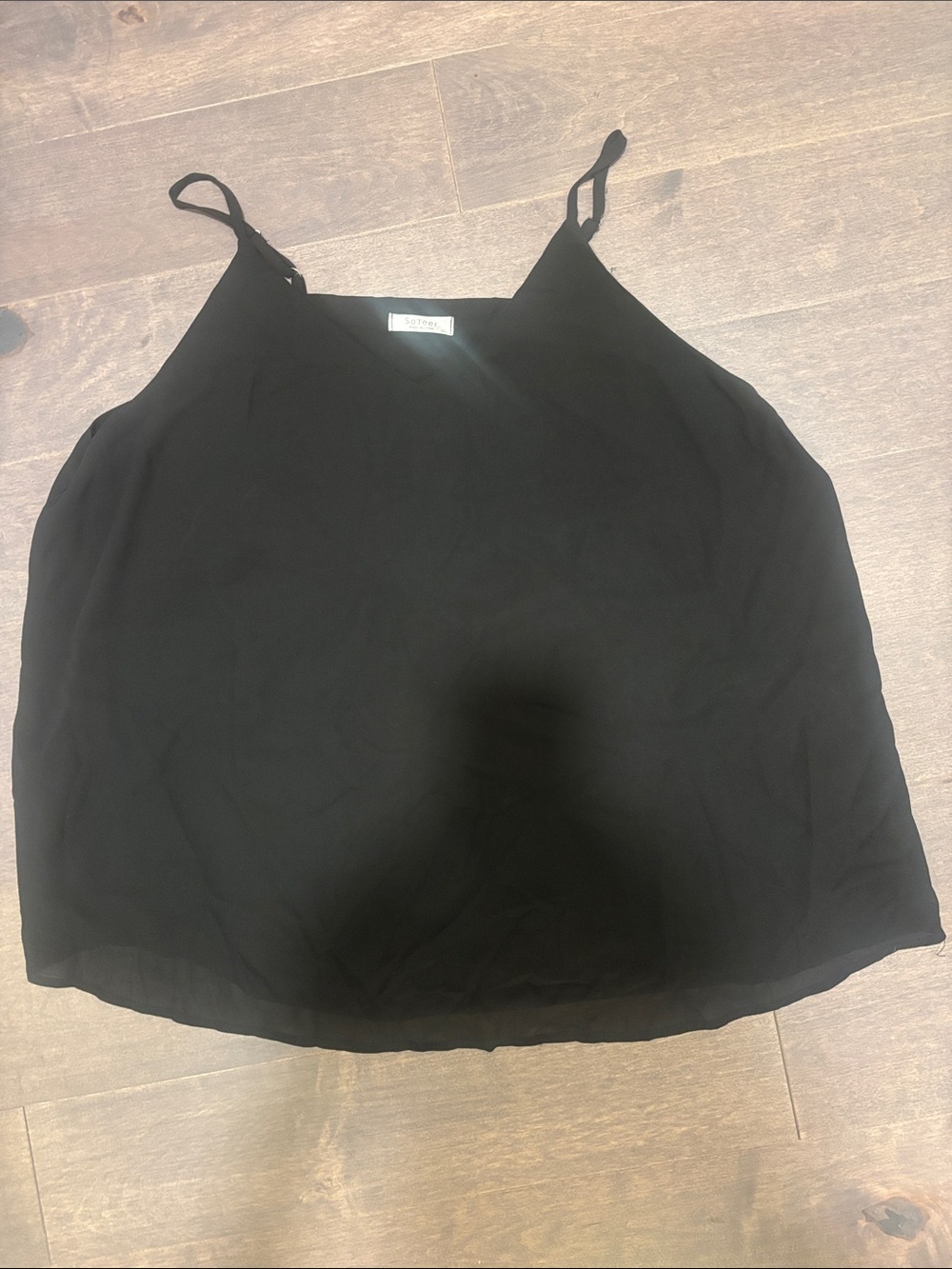 Black Tank Spaghetti Strap Cami